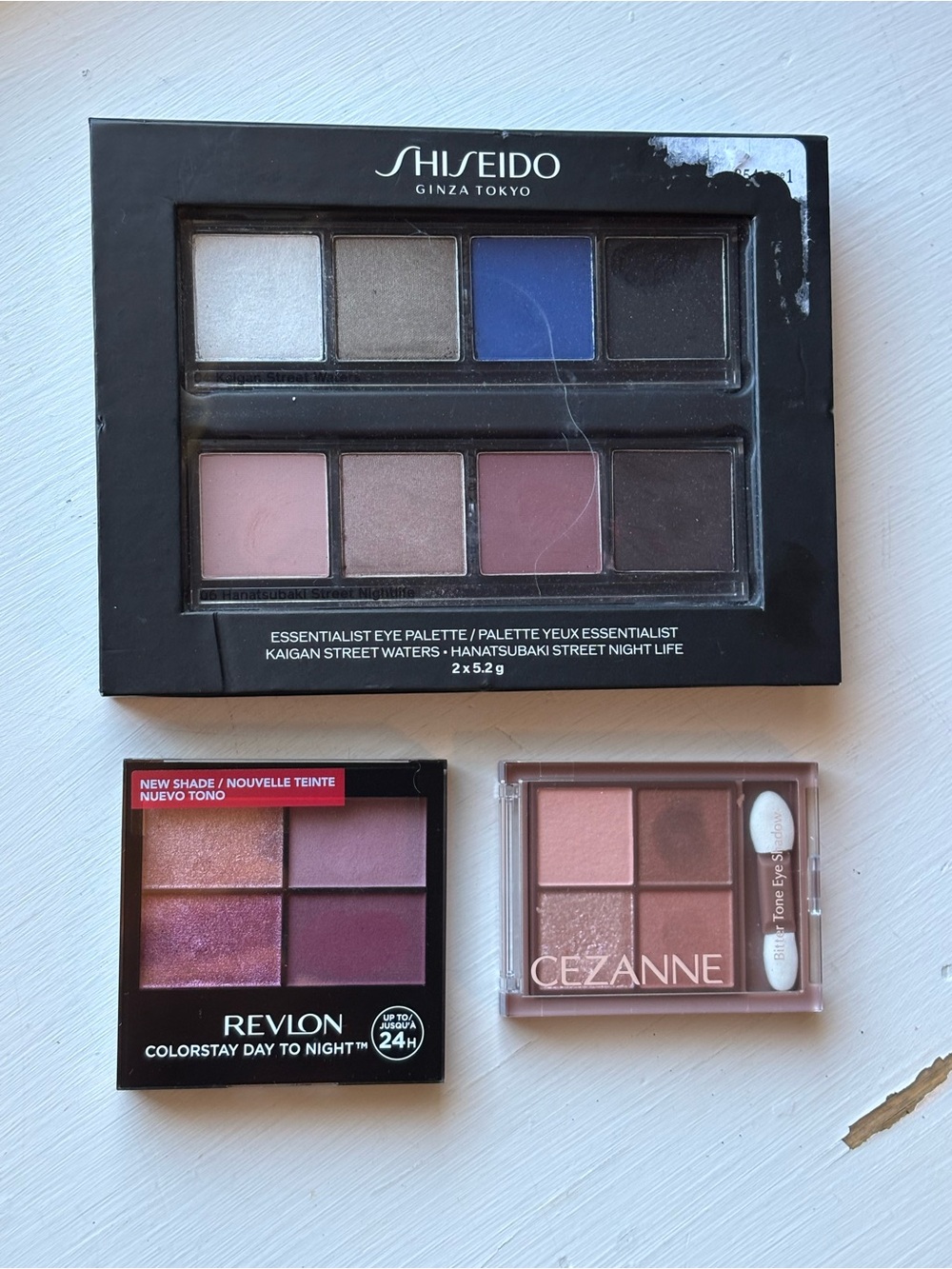 *2for$22* Shiseido Eyeshadow Palette - Smokey mauve, neutral pink & browns